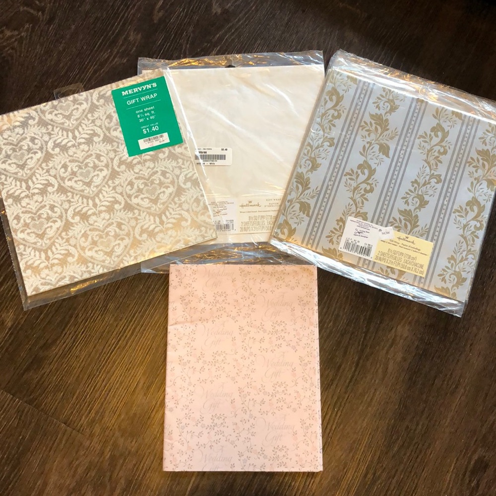 Vintage Wedding Gift Wrap